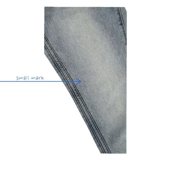 Current/Elliott 'The Zig Zag Fling' Studded Denim Blue Jeans – Size 27 - ($278) - Picture 8 of 8